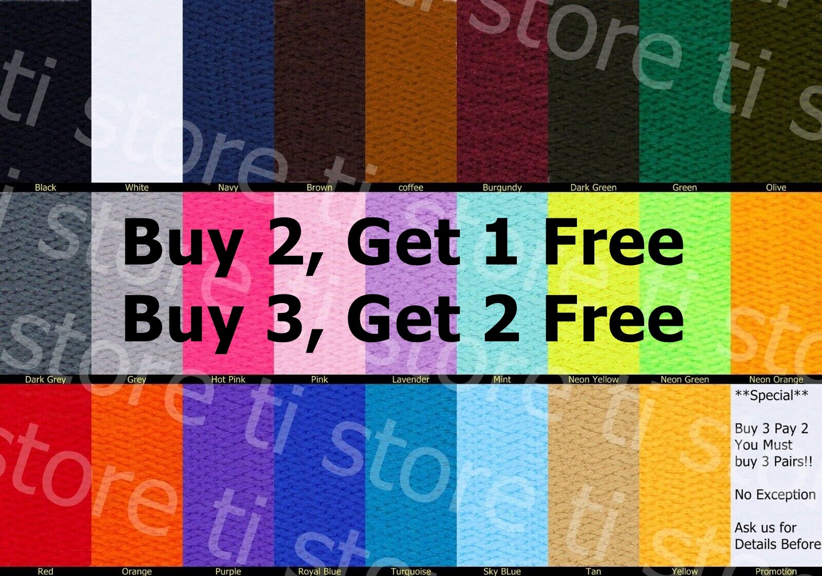 Trudy Flat Athletic Shoe Lace 27 36 45 54" Canvas Sneaker Shoelaces Strings