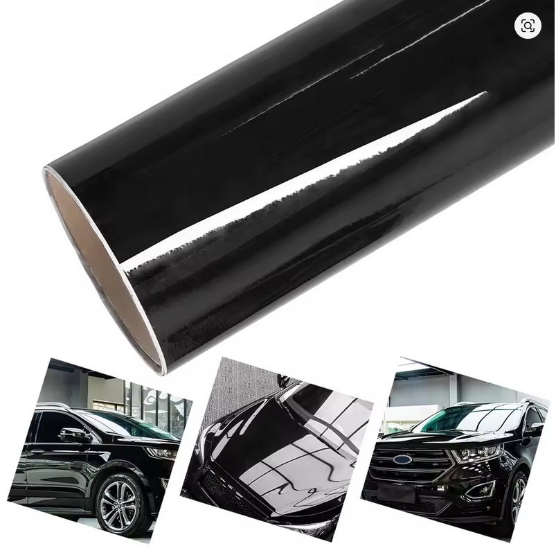 100FT Glossy Vinyl Film For Car Wrap Gloss Sticker Vehicle Foil Air Bubble Free