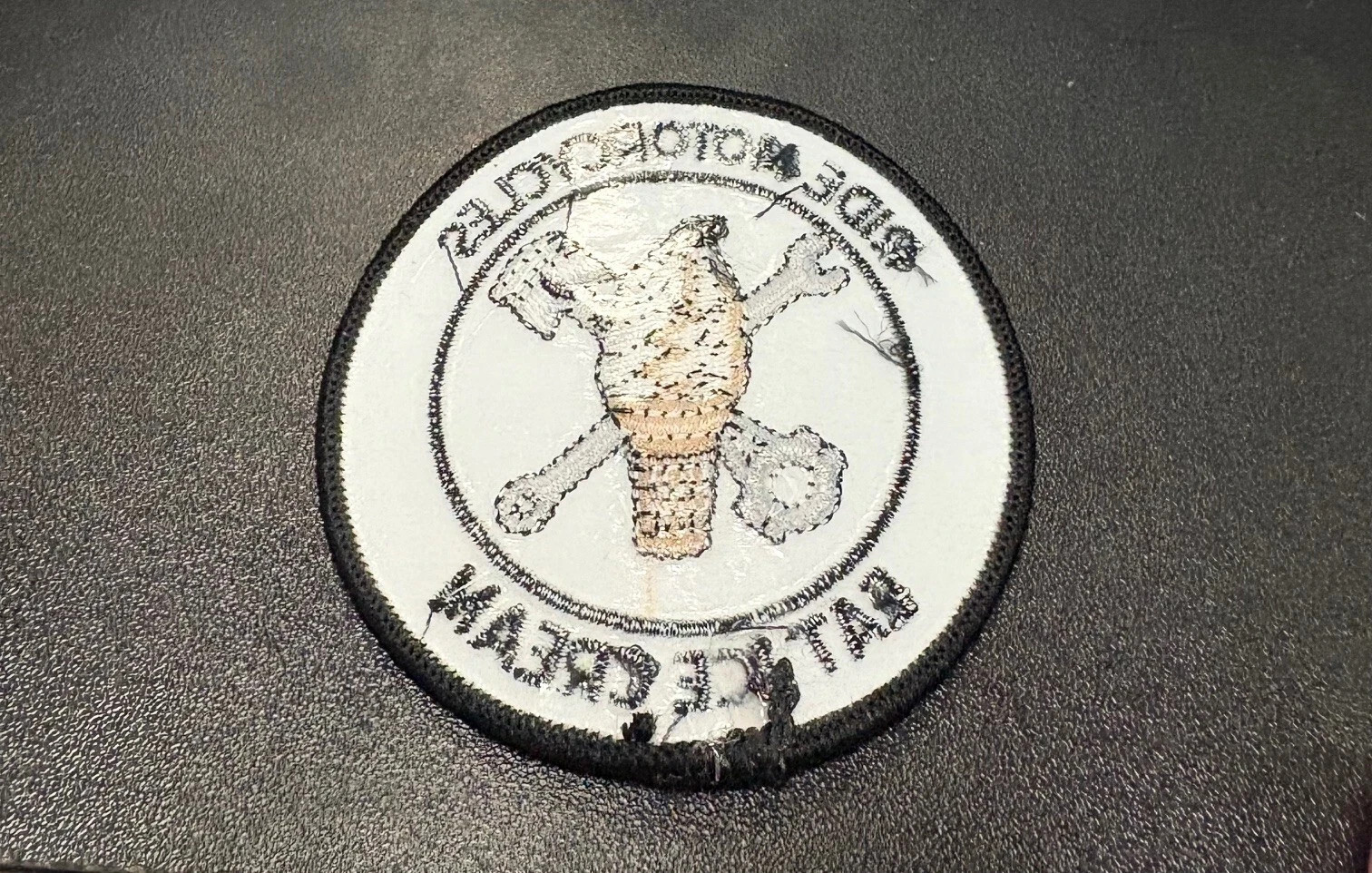 Ride motorcycles eat Ice Cream Patch 3" Round