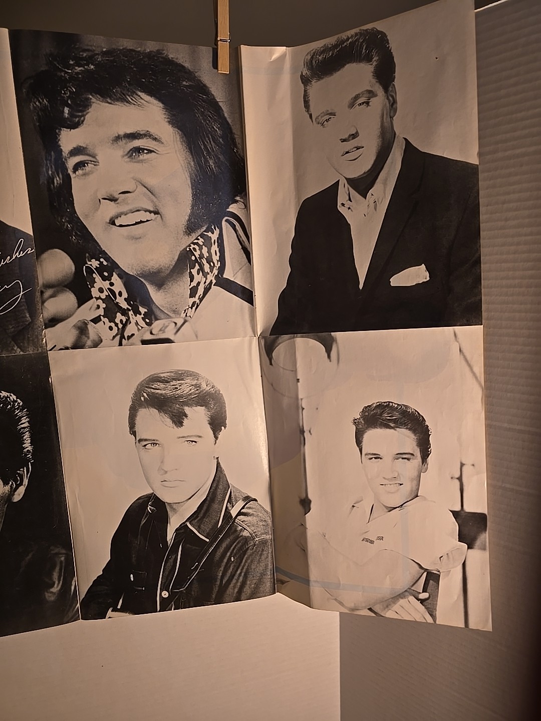 Elvis Poster Vintage "Elvis Lives" 31" x 20.5"