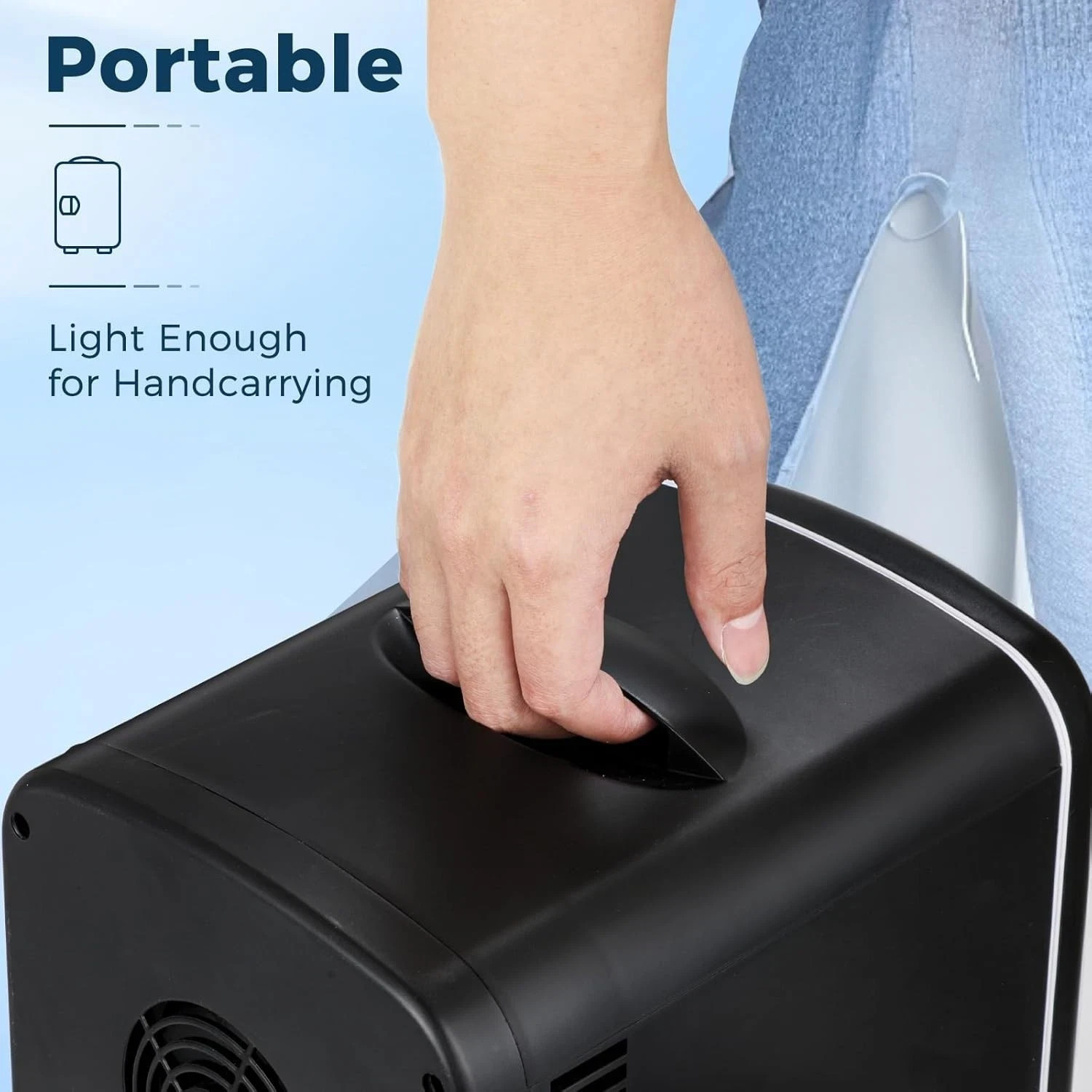 Compact Refrigerator, Portable Mini Fridge