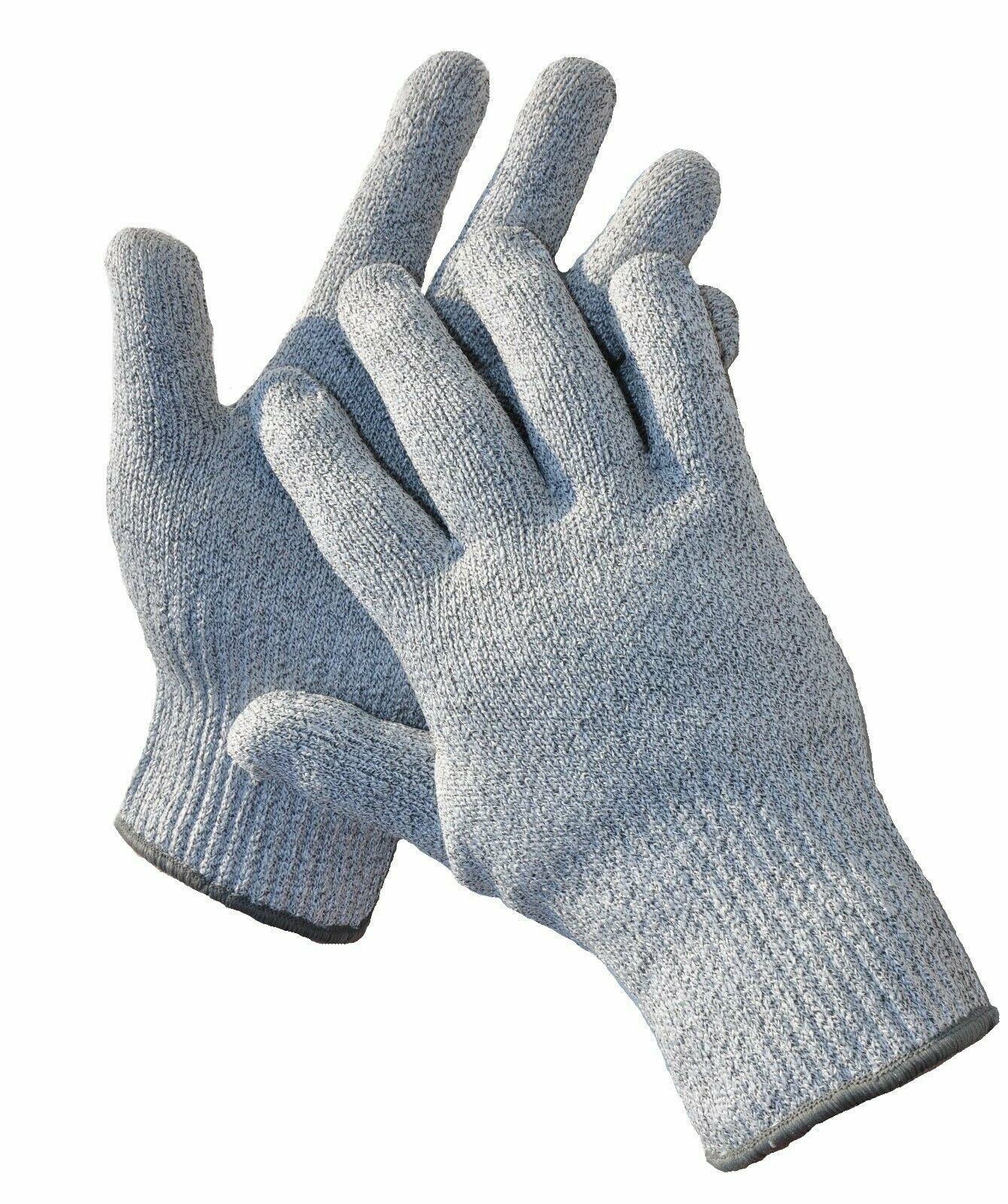 G & F 57100 CutSHIELD Classic Kitchen Cut & Slash Resistant Gloves, Grey, 1 Pair