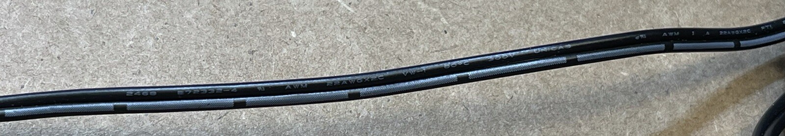 Plug 1.35 mm x 3.5 mm 2 pack 5 ft DC Barrel Coaxial Power Wire Cable 22 AWG Cord