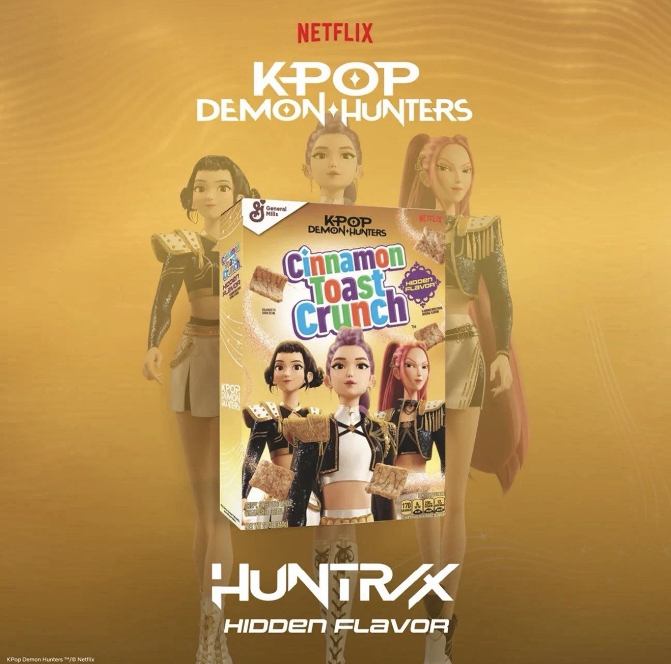 Cinnamon Toast Crunch x KPop Demon Hunters Box Set (2 Boxes) In-Hand Ships ASAP
