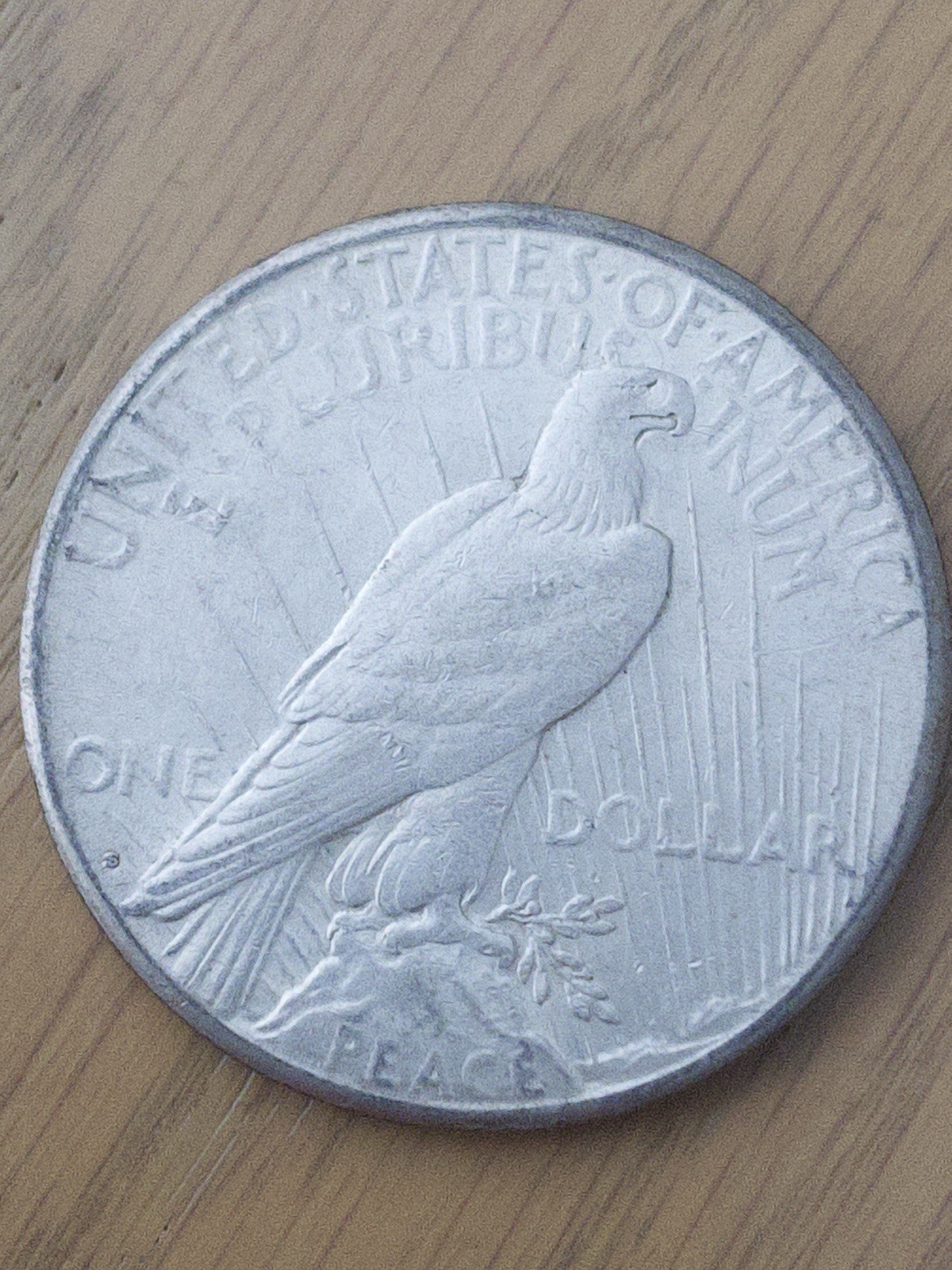 90% Silver Peace Dollars, Circulated, Lot Of 7. Give Peace a Chance!