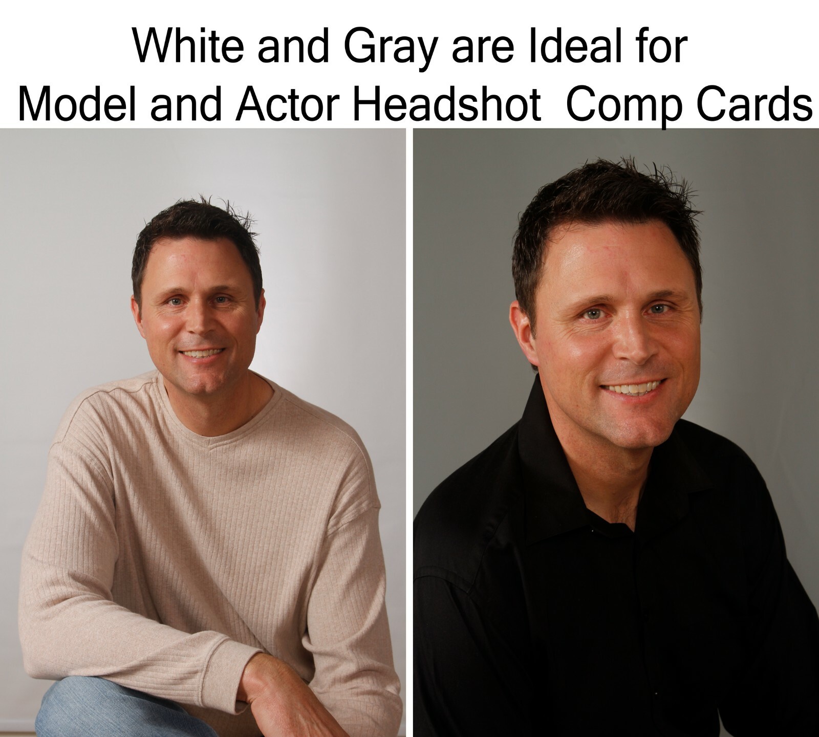 WHITE 2.5'X5' Wall/Ceiling Mounted Rollup Background System ID Photos Headshots