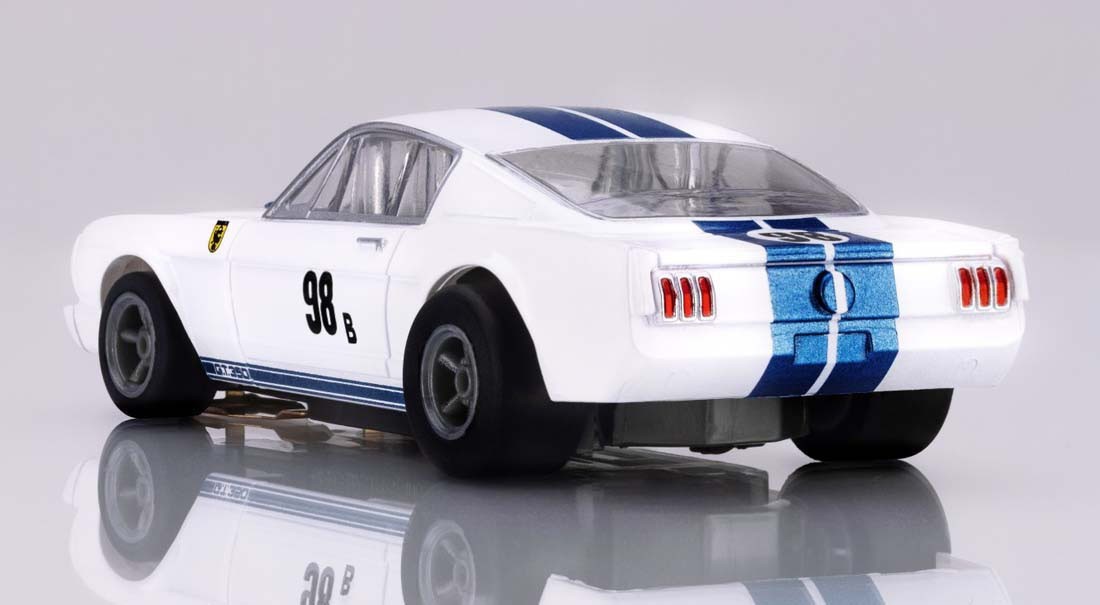 AFX Mega G+ Ken Miles Shelby GT350R Mustang B Production #98 HO Slot Car #22125