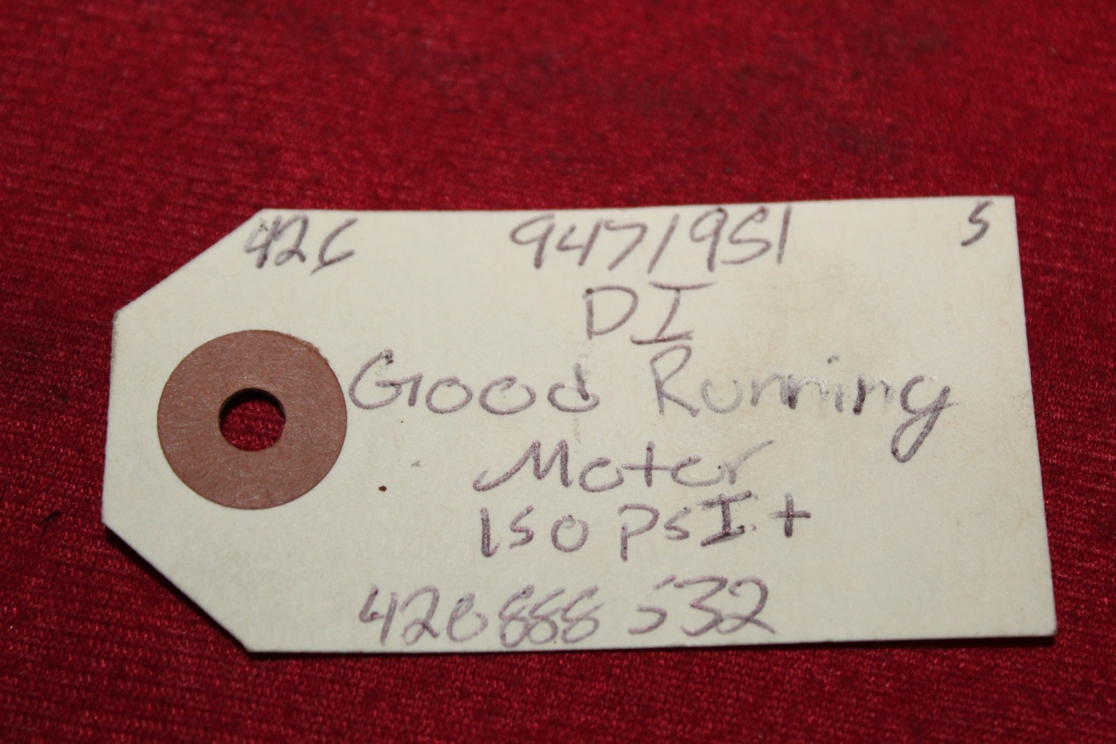 2000 - 2003 Sea Doo 947 951 XP RX GTX DI OEM Motor Engine 421888532 150+ PSI