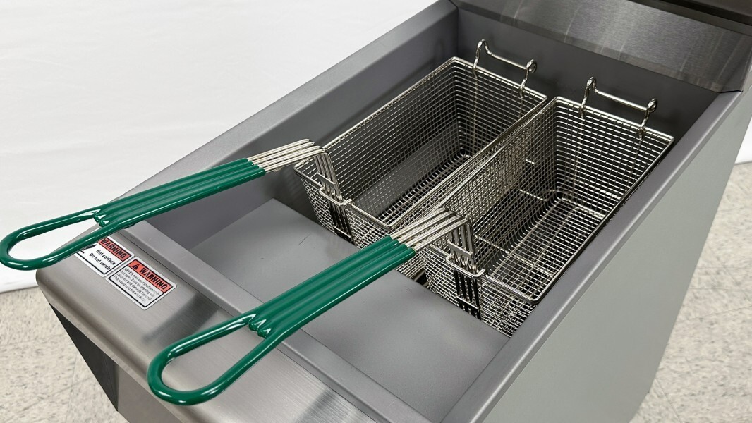 NEW 40 LBS Commercial Deep Fryer Stainless Steel Electric 208V 3 Phase NSF ETL