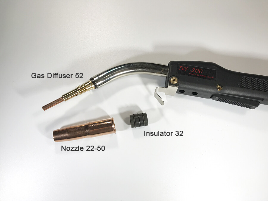 Heavy Duty Mig Welding Gun 250A 15' fits Lincoln SP150 & SP200 SP-150 & SP-200