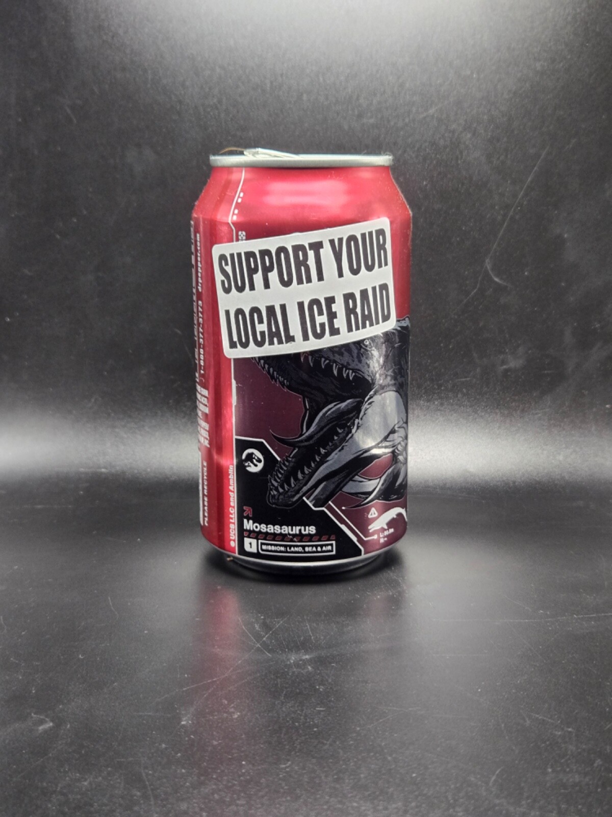 SUPPORT YOUR LOCAL ICE RAID 25-500 bulk pack stickers decals label stand with