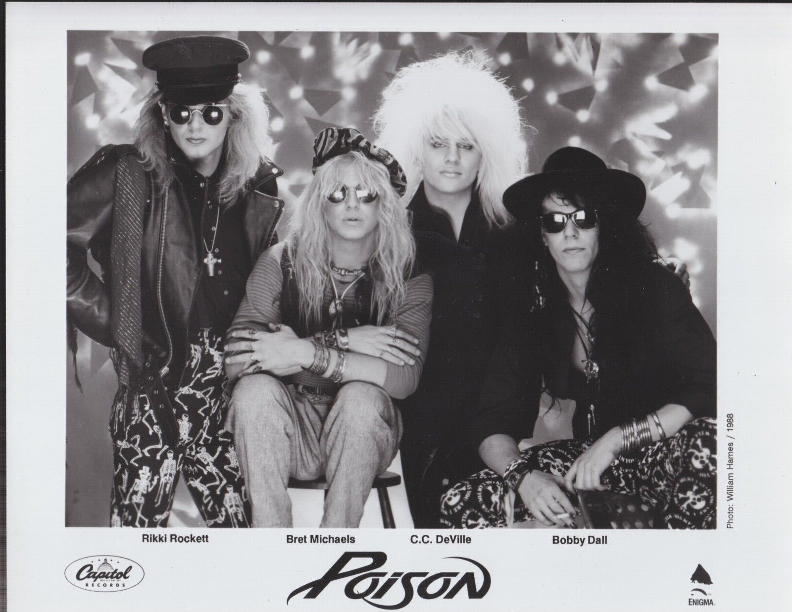 poison press kit for open up and say ahh! 1988