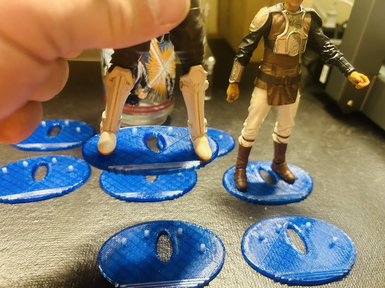 Premium Action figure stands 6 inch Black Series Star Wars. 24 Pack