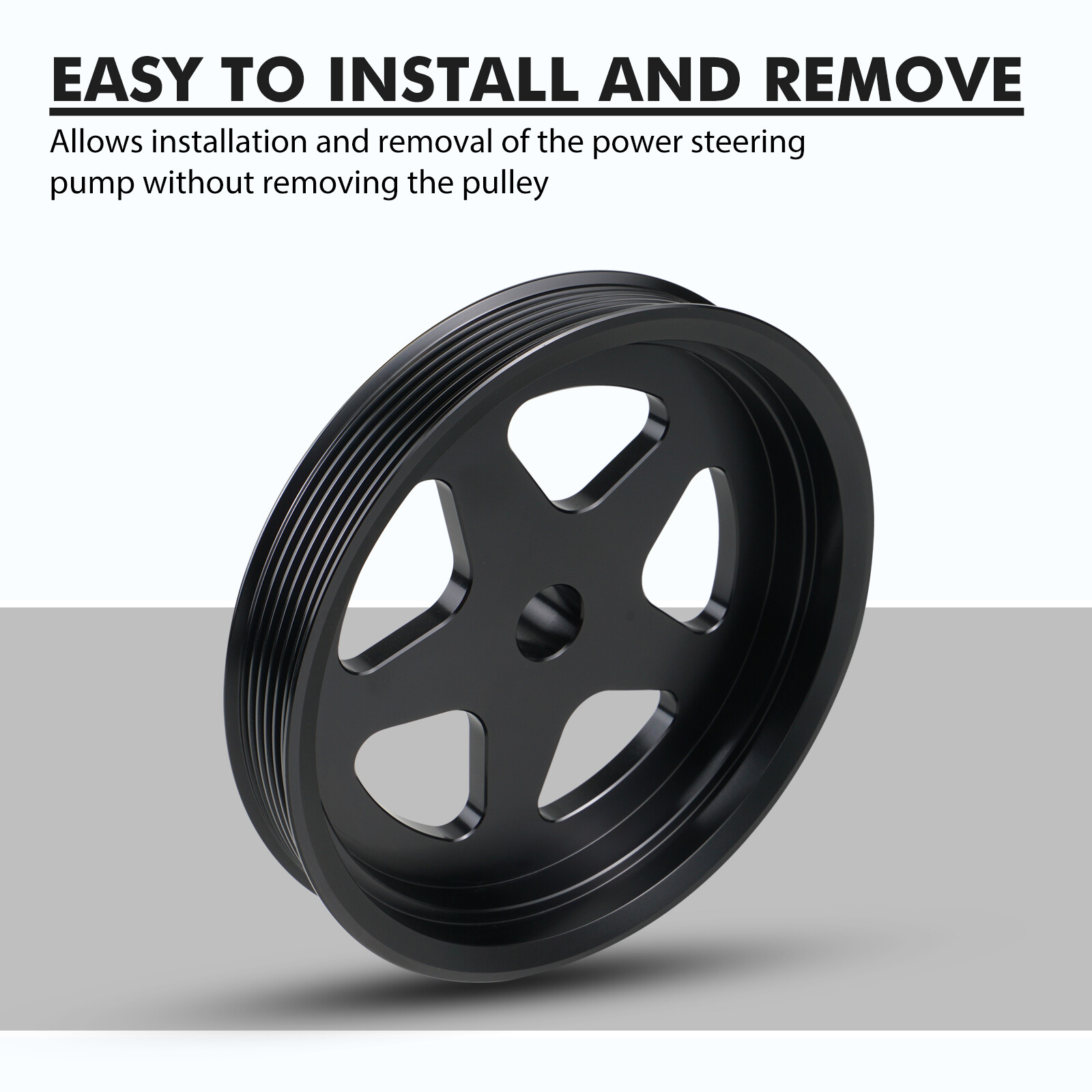 Aluminum Power Steering Pump Pulley For LS1 for Camaro for Firebird V8 1998-2002