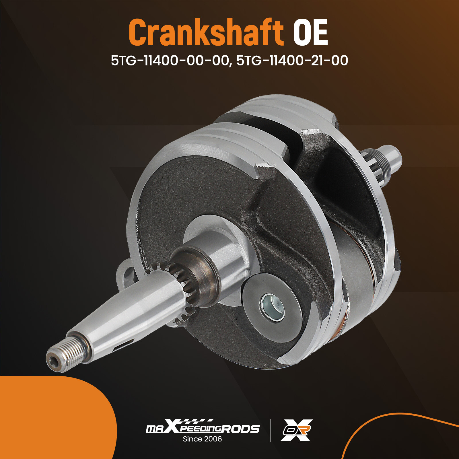 Engine Crankshaft For Yamaha YFZ450 YFZ 450 ATV 2006-2013 5TG-11400-00-00 US