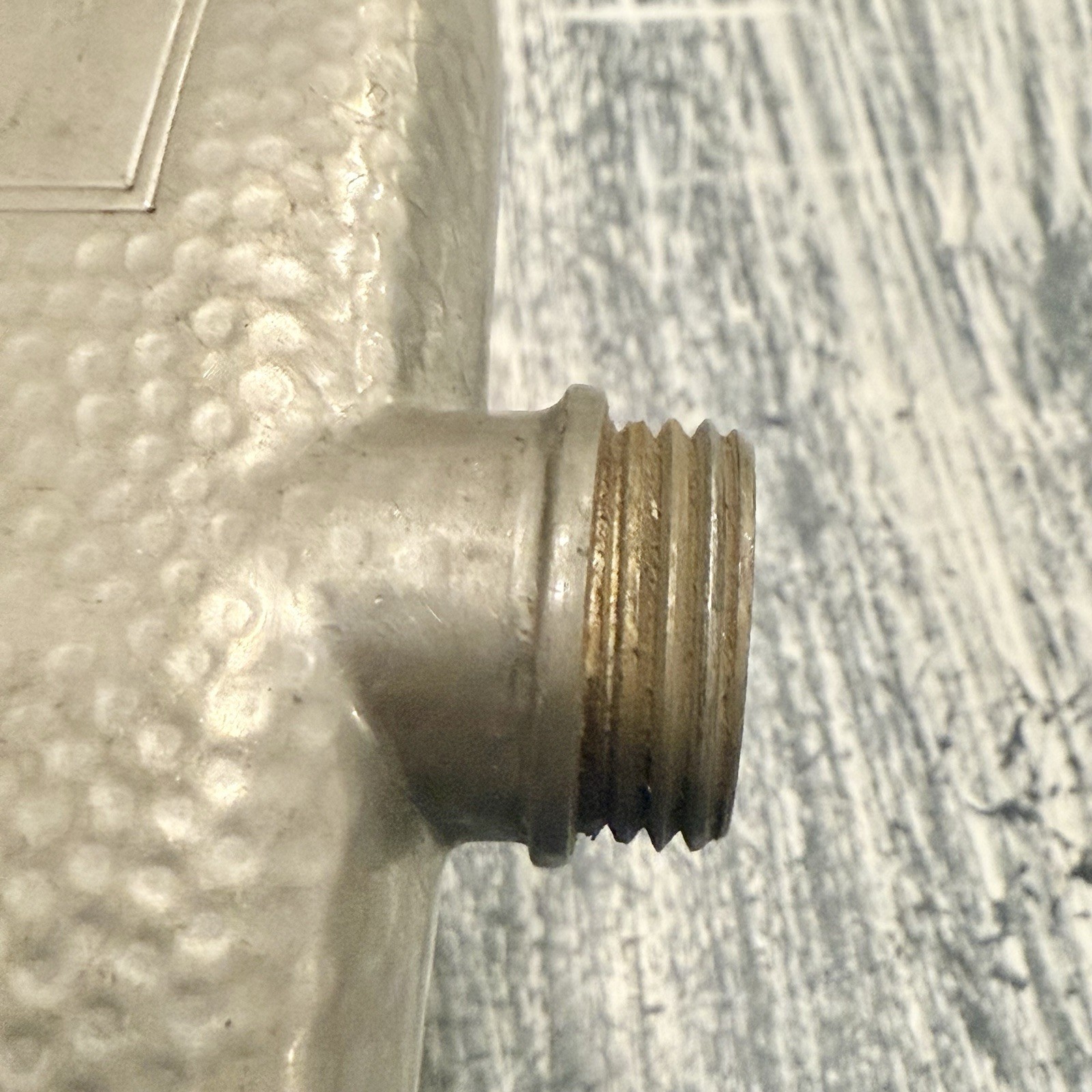 Antique James Dixon & Sons England Sheffield Flask 12oz Hammered