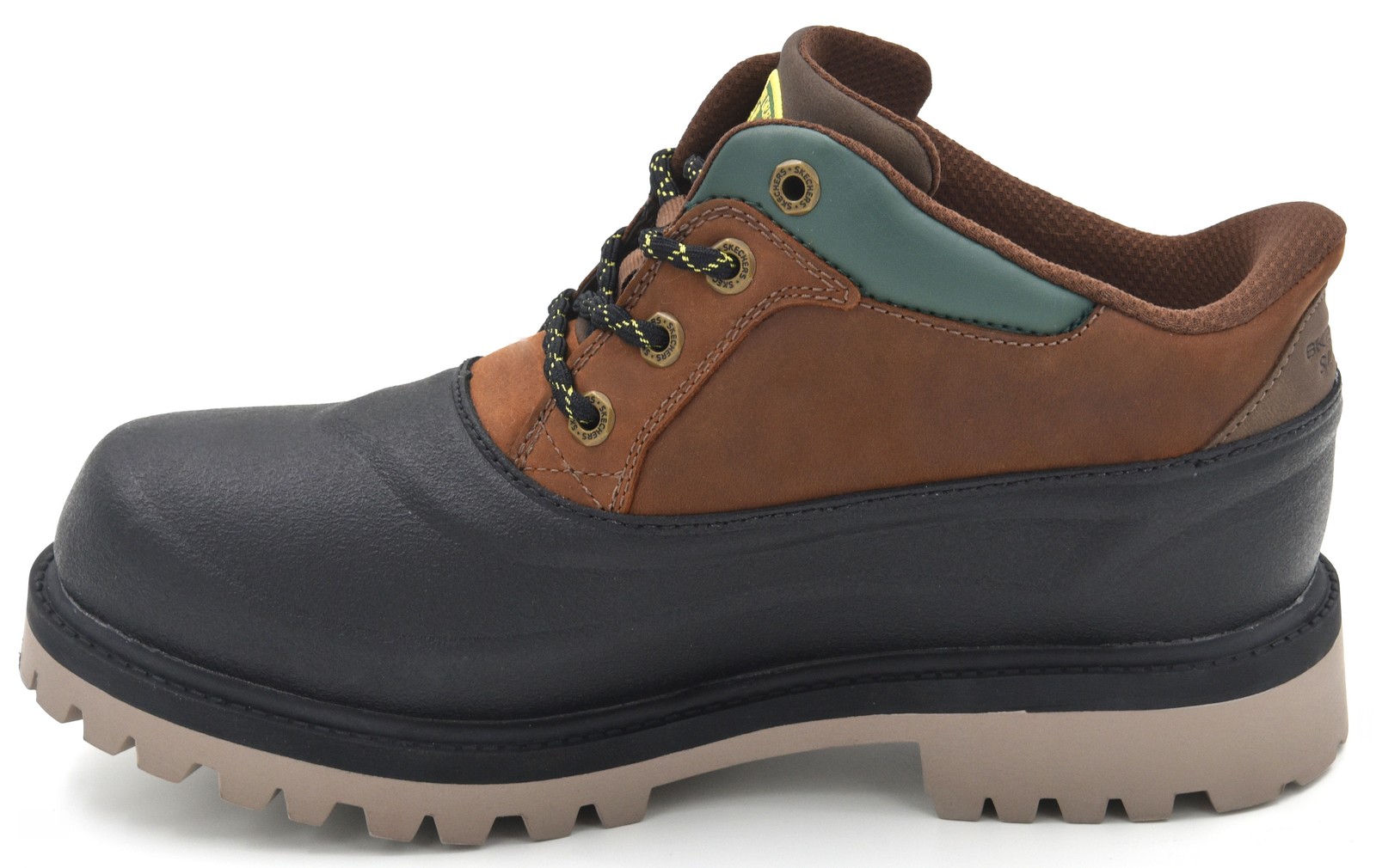 Skechers Men's Sergeants - Aldridge Slip-Ins Waterproof Boots 256089 BRBK