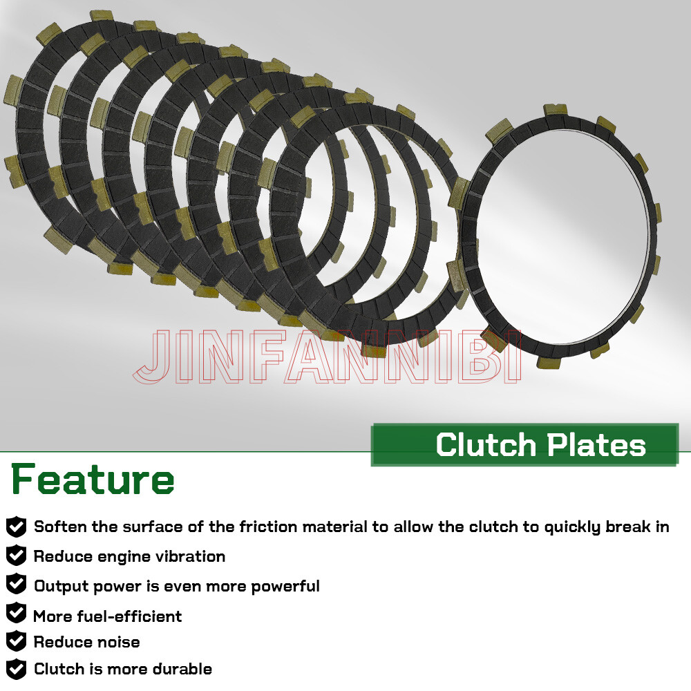 Clutch Friction Steel Plates & Gasket Kit for Yamaha R1 YZF-R1 YZFR1 1999-2003