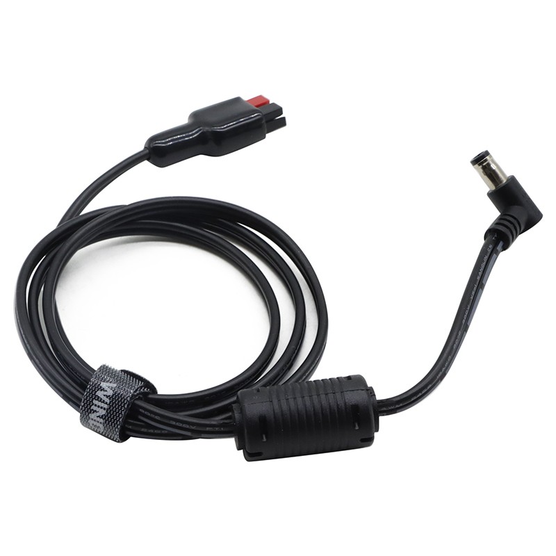 DC Power Cable For Yaesu FTX-1 FTX-1Field Radio with Ferrite Core 18AWG 90cm/3ft