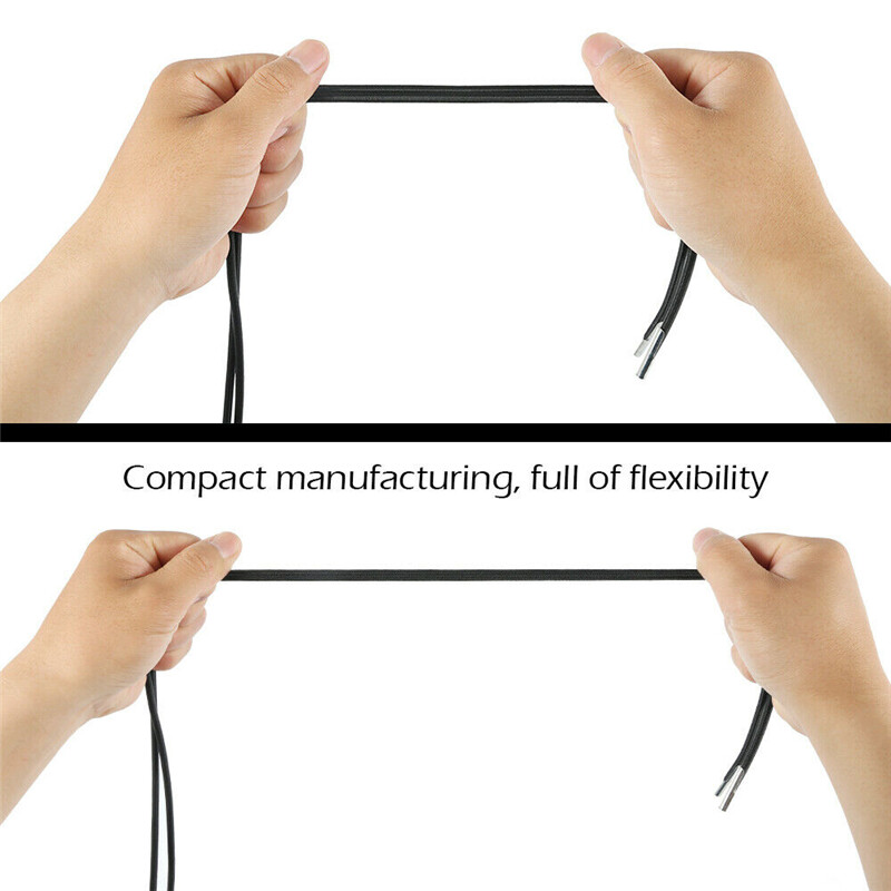 Replacement Lace Kit Zero Gravity Chair Repair Bungee Cord Universal 4 Pcs Black