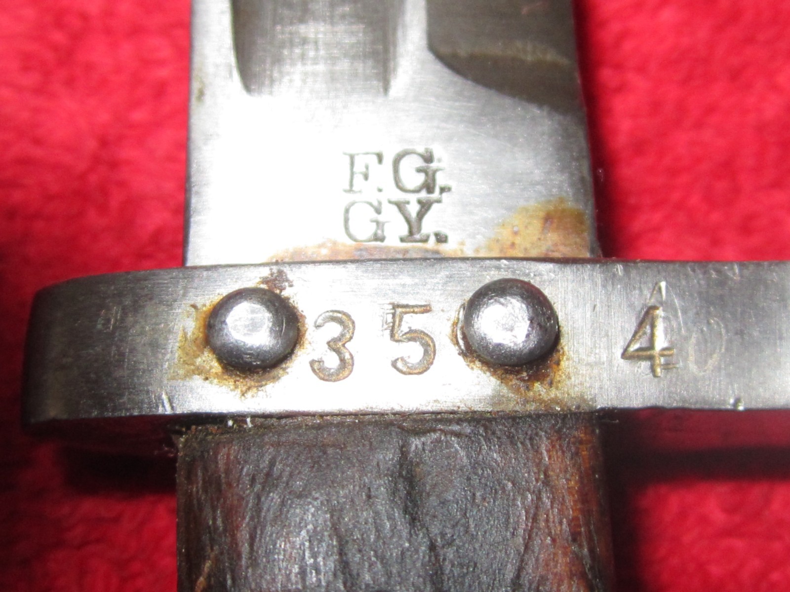 Czech VZ 24 bayonet W/Scabbard (Rare)