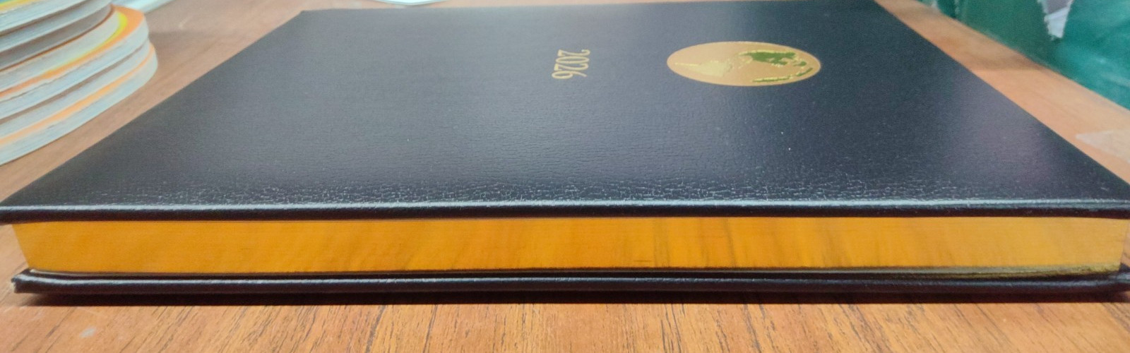 Amex Black Leather Executive Appointment 2026 Planner Book