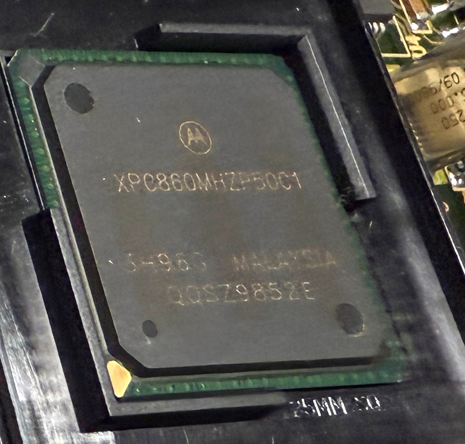 Motorola MPC860PFADS Dev Board Evaluation Platform W XPC860MHZP50C1 Processor