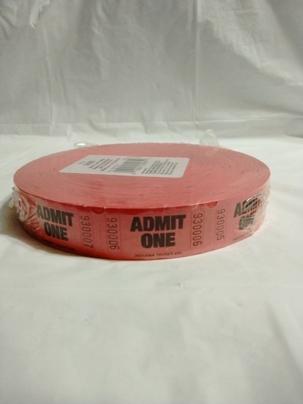 2000 Single Admit One Event Party Roll Raffle Tickets