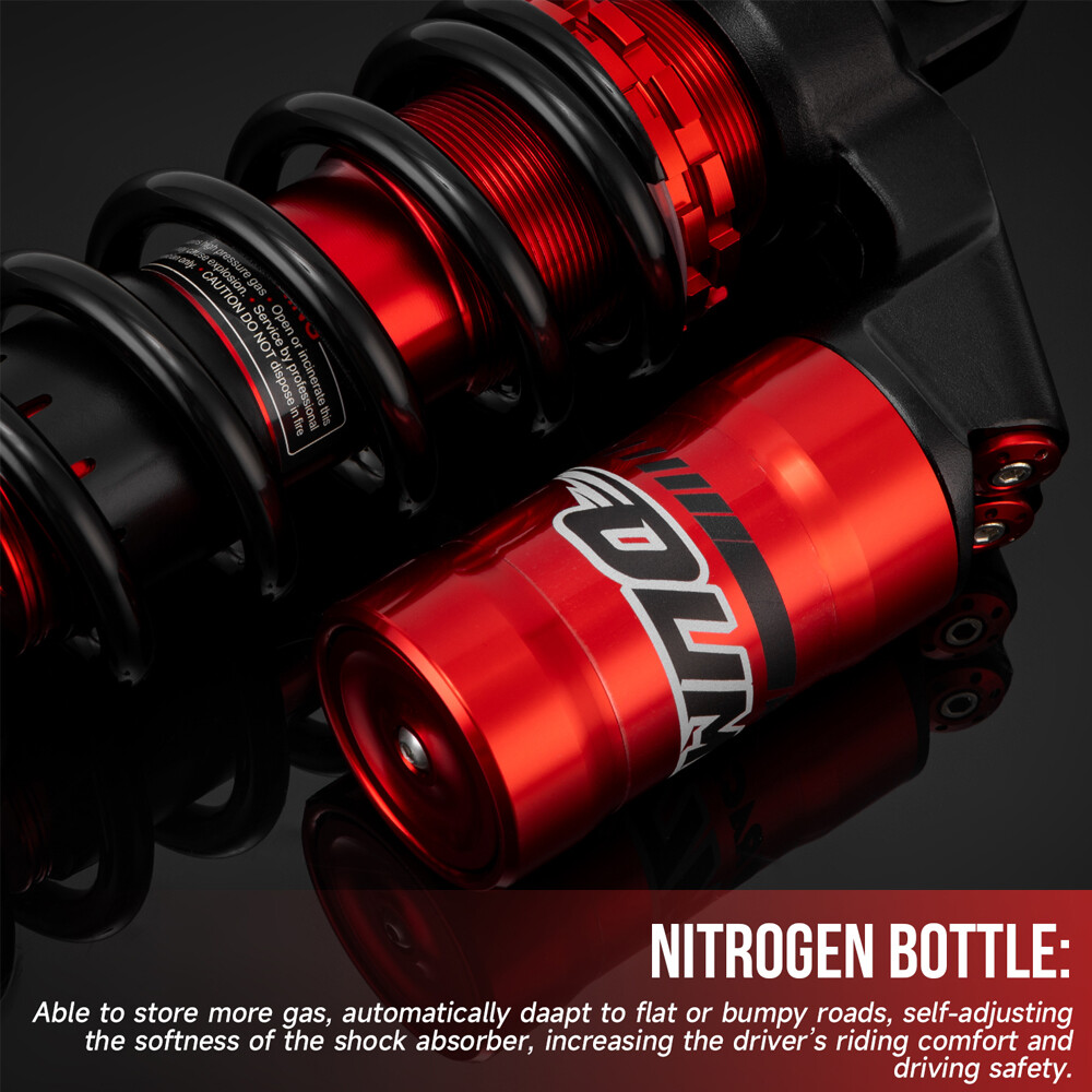 For Polaris RZR 170 2009-2021 Stage 3 Upgraded Front & Rear Air Shocks Absorbers