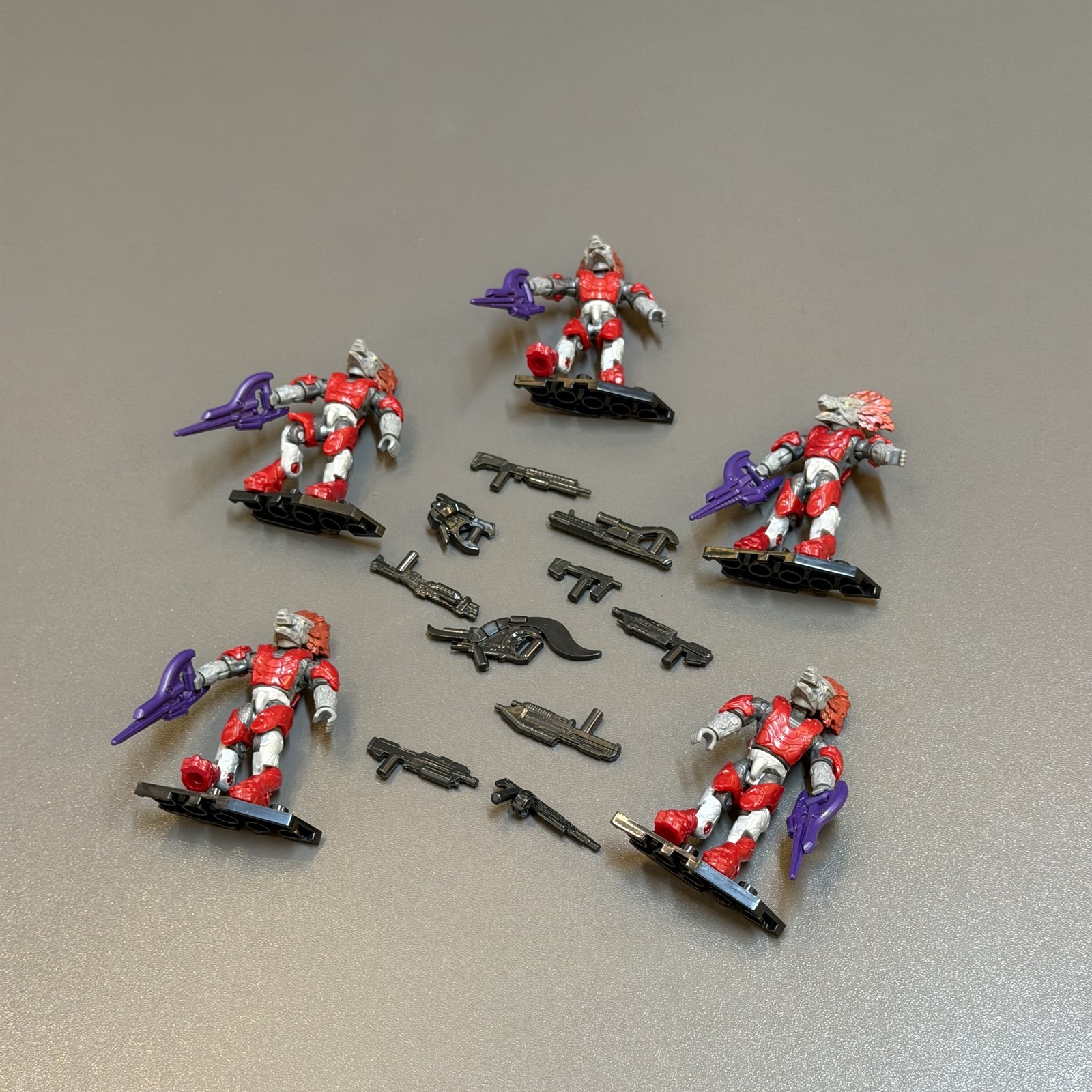 LOT 5 & 15 Gun Mega Construx Halo Sword Base Invasion GLB75 Covenant Skirmisher