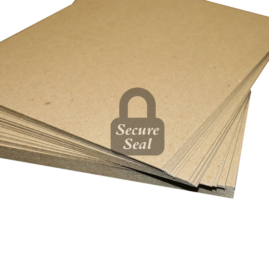 500 Chipboard 8.5x11 Cardboard Scrapbooking Sheets Pads .022 8.5" x 11" inch