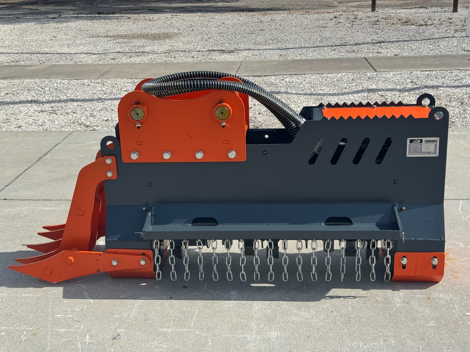 Handy Excavator Forestry Drum Mulcher CAT 306/307 36" 50MM 4-8 Ton