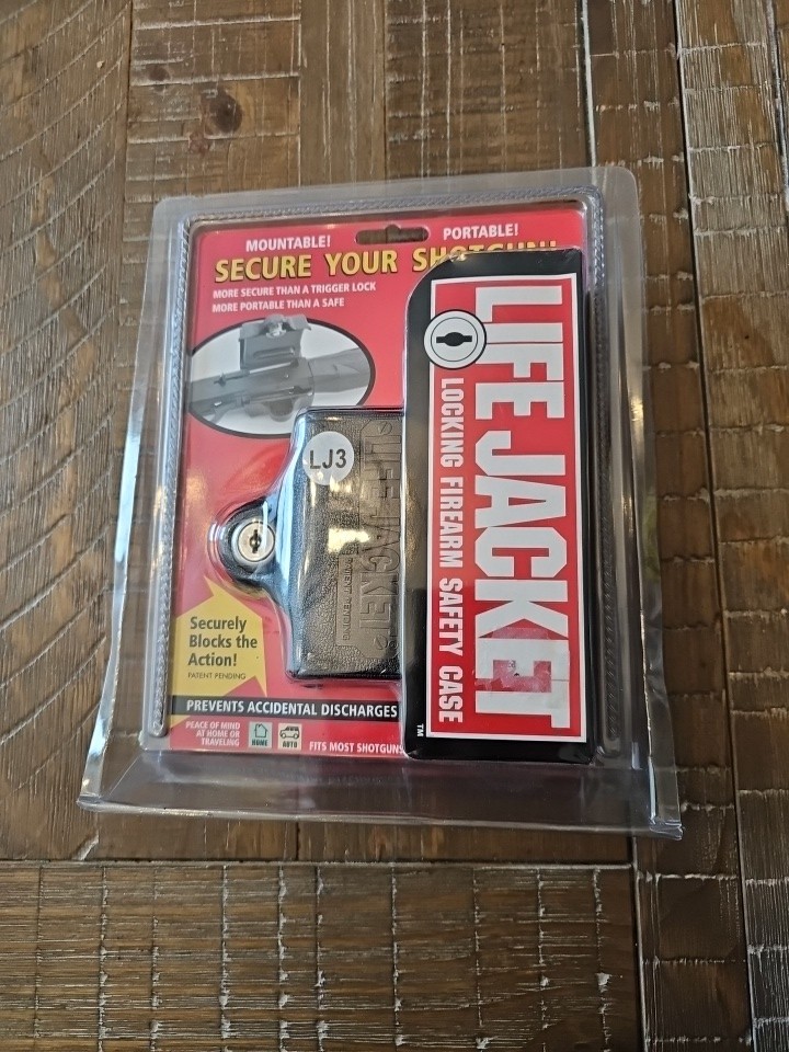 Life Jacket Locking Firearm Safety Polycarbonate Case LJ3