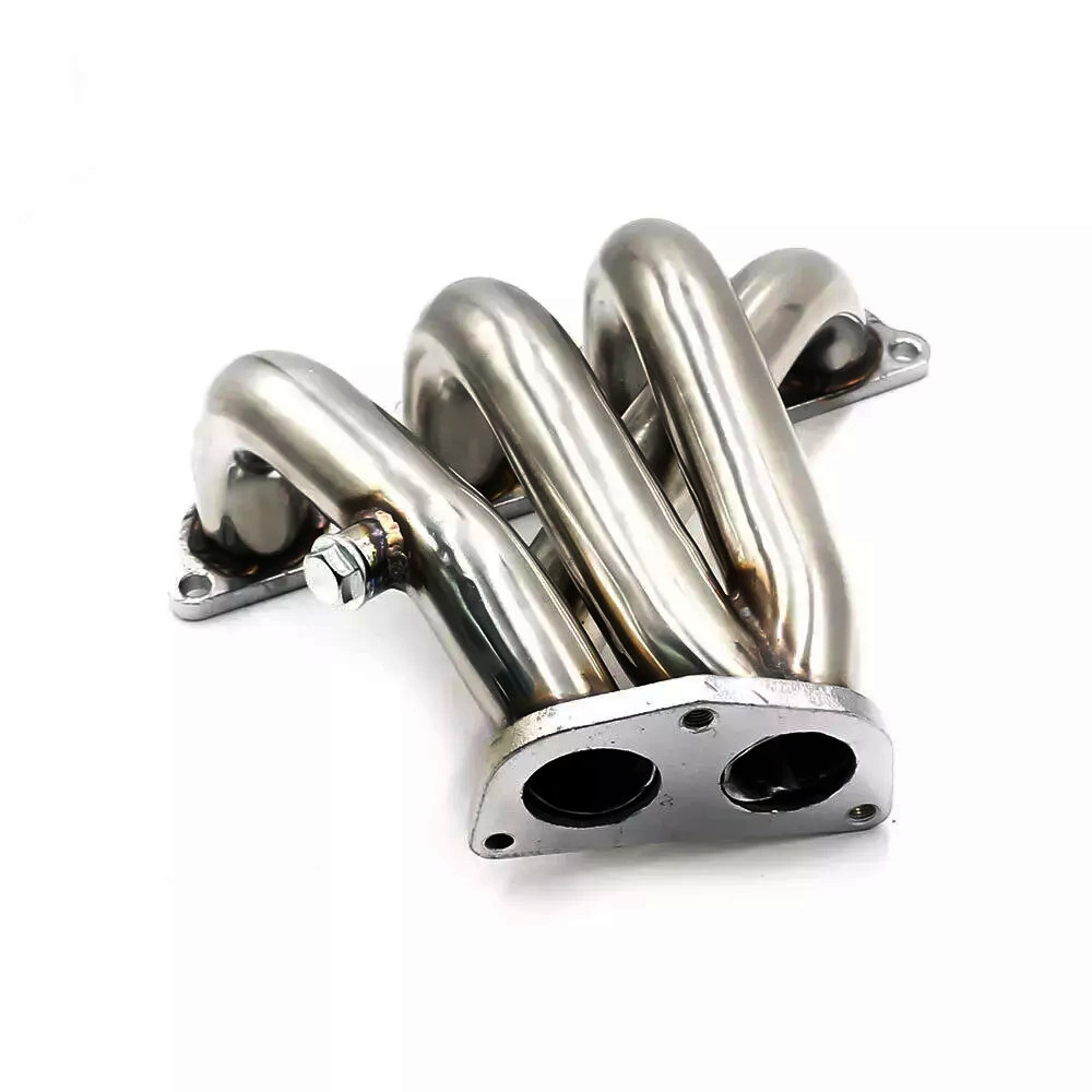 Stainless Steel Header For 88-00 Honda Civic 4/5/6Gen D-Series D15 1.5L D16 1.6L