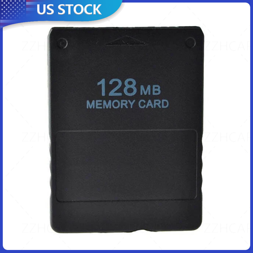 For Sony PlayStation 2 PS2 Slim Game Console 128MB Megabyte Memory Card