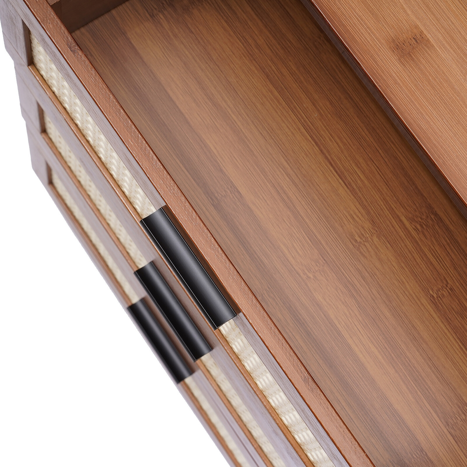 Nightstand Storage Cabinet & 3-Drawer Bedroom Bedside End Table Furniture NEW