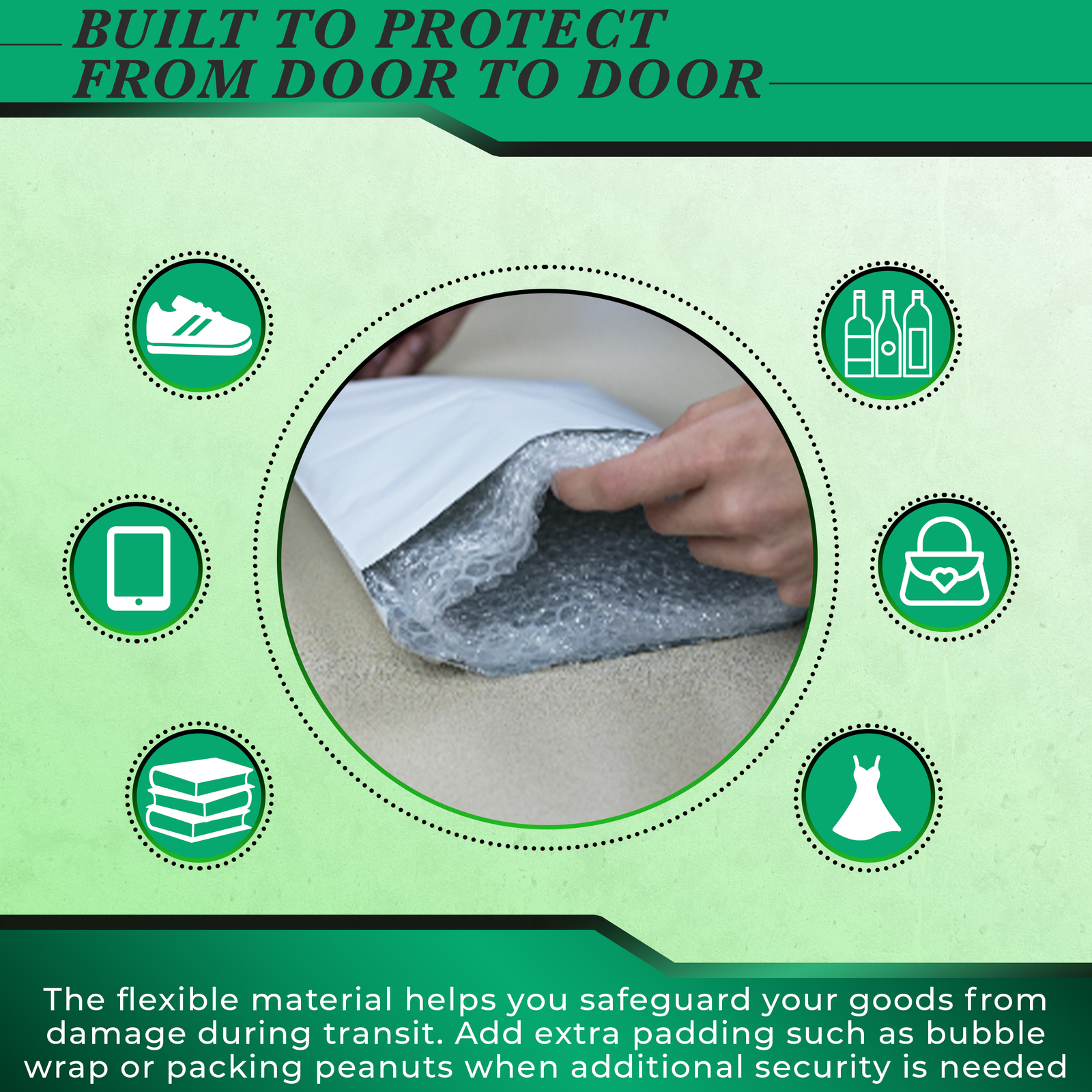 Pick Quality & Quantity ~1-12,000 Poly Mailers ~ Economy 2mil /Commercial 2.4mil