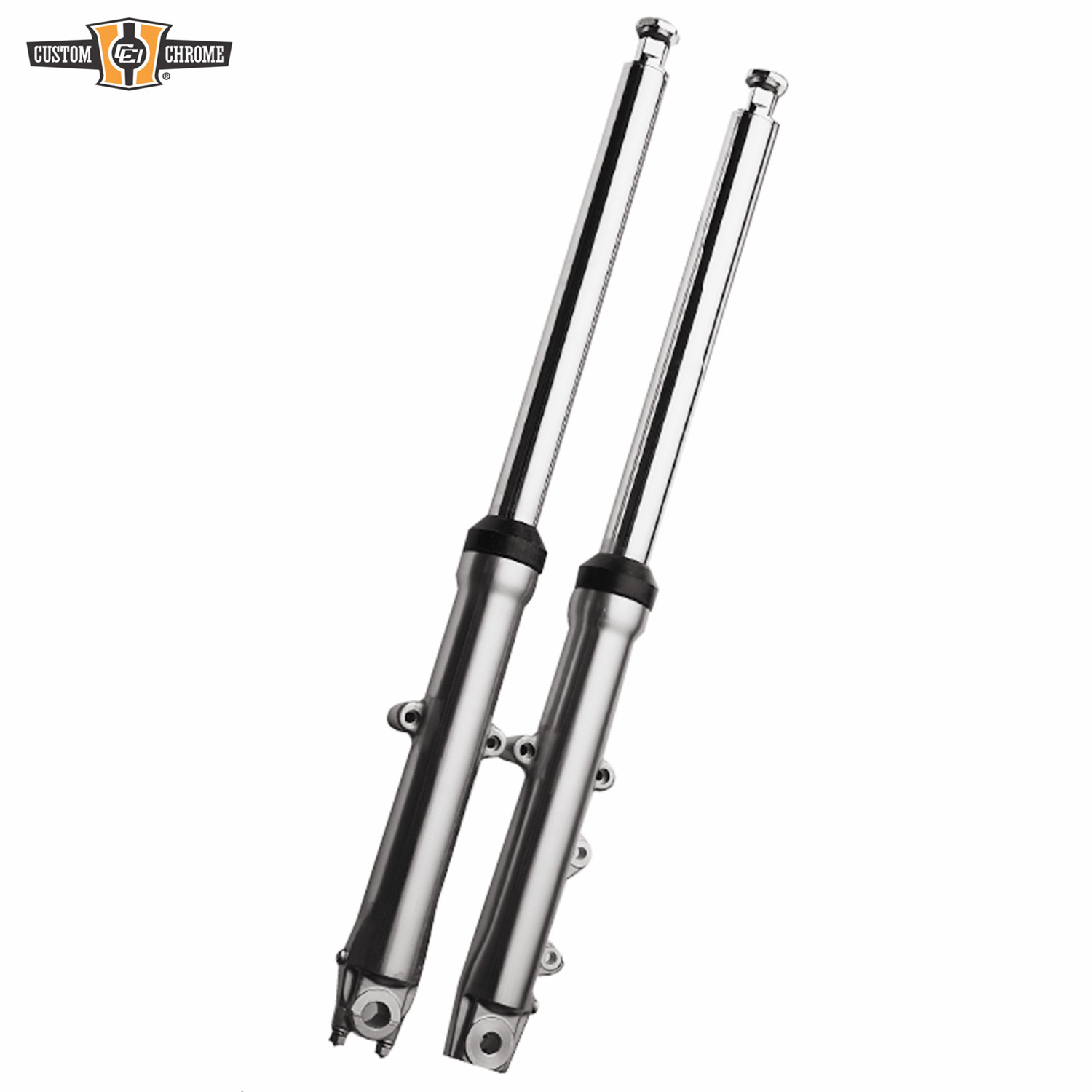 Fork Tube & Sliders -2" Single Disc 41mm Fit For Harley Softail Dyna FXWG 84-99