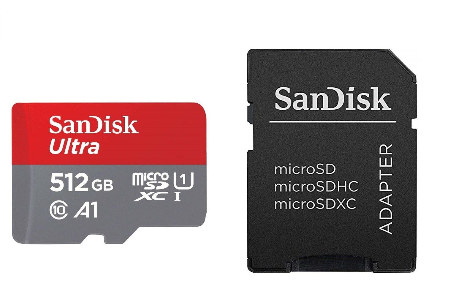 Sandisk Micro SD Card Ultra Memory Card with MicroSD to SD Adapter Wholesale Lot