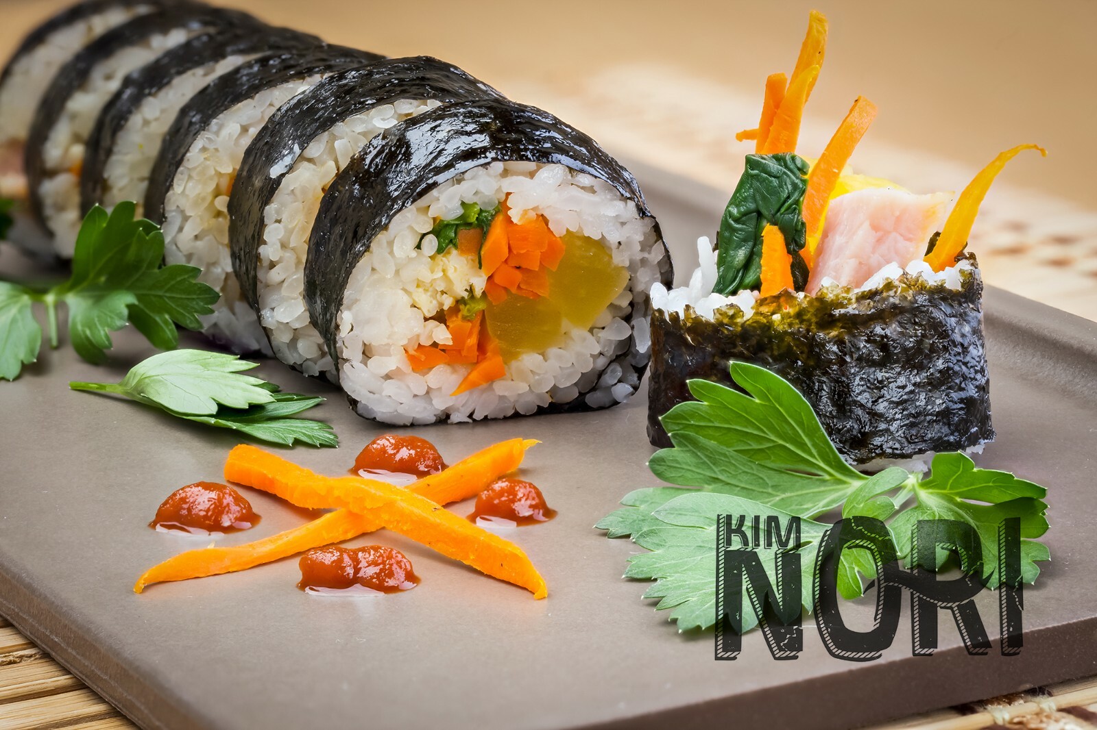 Kosher Organic 10 Sheet Kimnori Sushi Nori Roasted Seaweed Rolls Wraps Laver