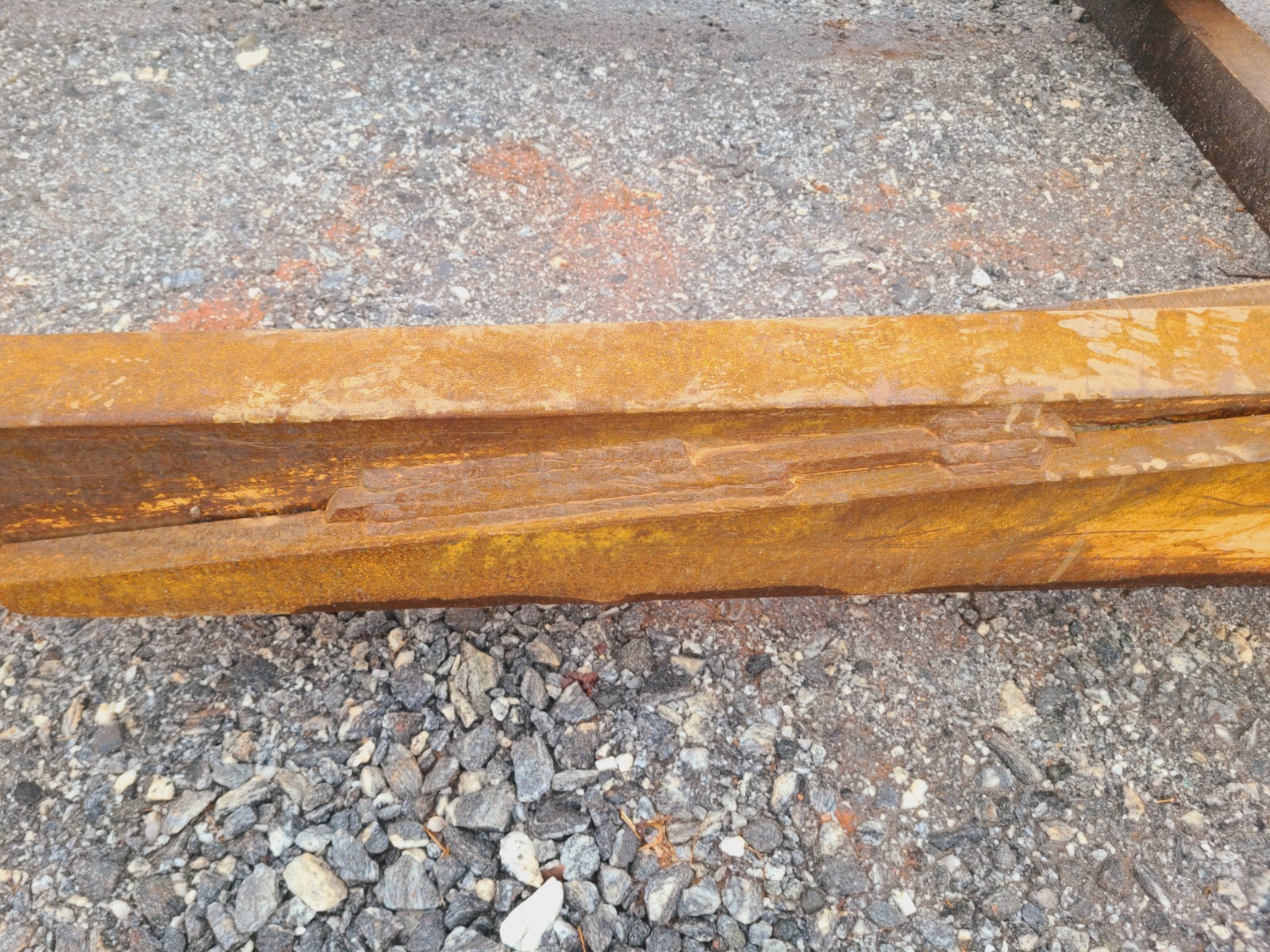 WHEEL LOADER SASFORKS SAS FORKS 4493-162 LONG FORKS 16 FOOT - READ NOTES!!!