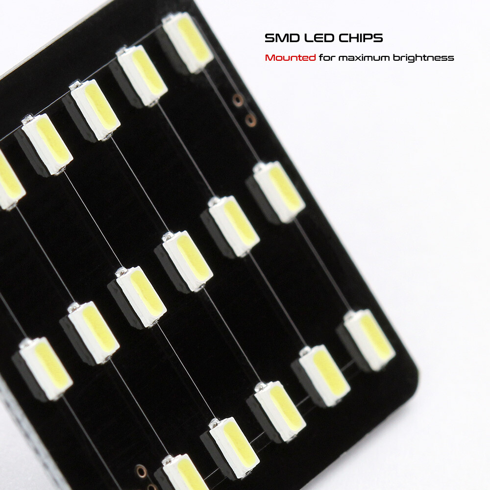 SMD LED License Plate Lights Tag Lamps Housing 83-11 Ford Ranger Bronco Explorer