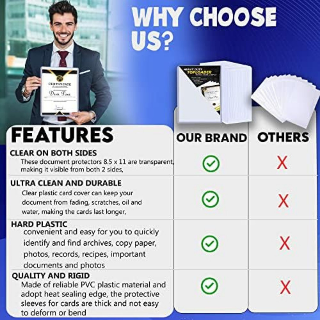 Comic Book Top Loaders - Protector Hard Case Sleeve, Toploader Holder for Silver