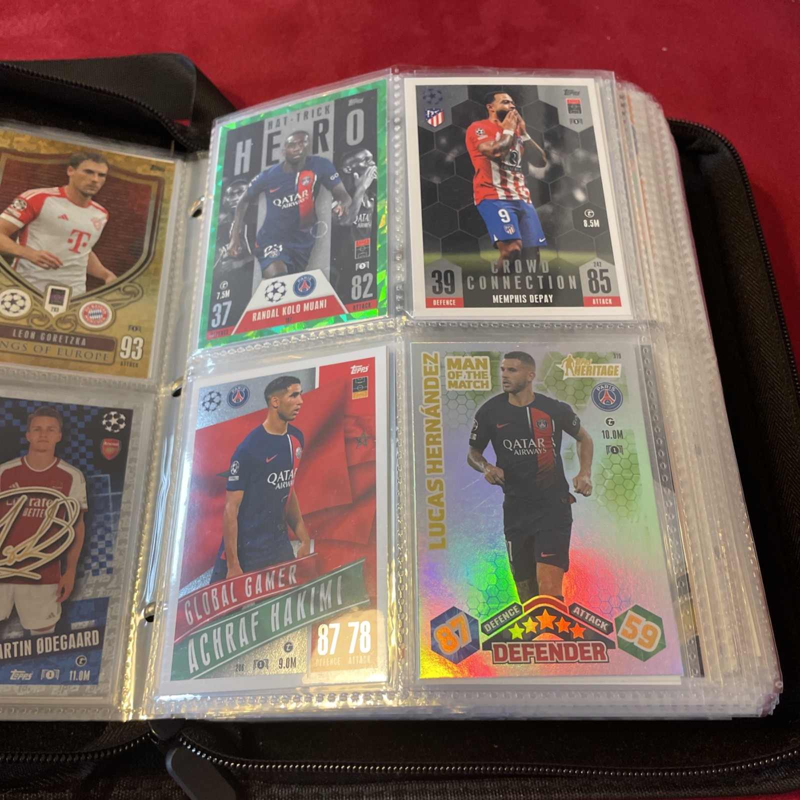 Huge Binder Full Of Soccer Cards! Panini, Topps, Many Holos And Special Cards!