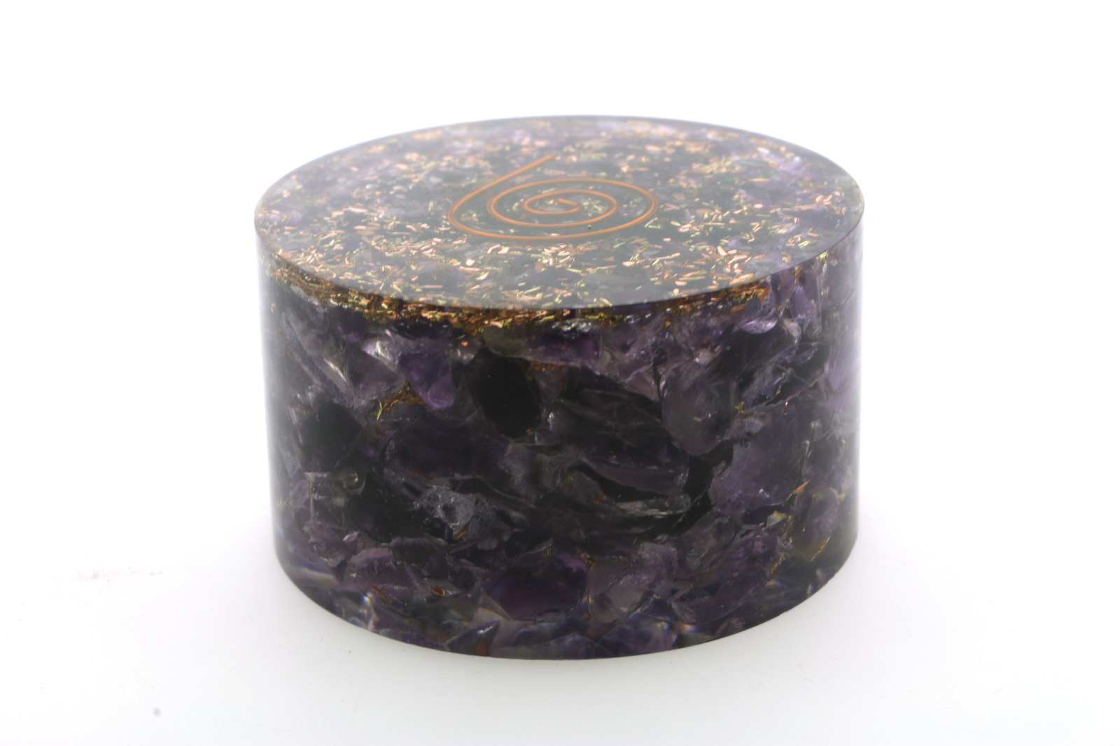 Amethyst Orgone Tower Buster 1.75" EMF Protection Energy Generator