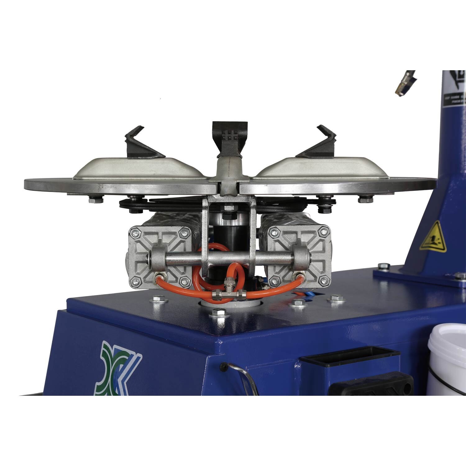 XK 580 690 Tire Changer Wheel Balancer Machine Combo Tire with Hood Cover 2.0 HP