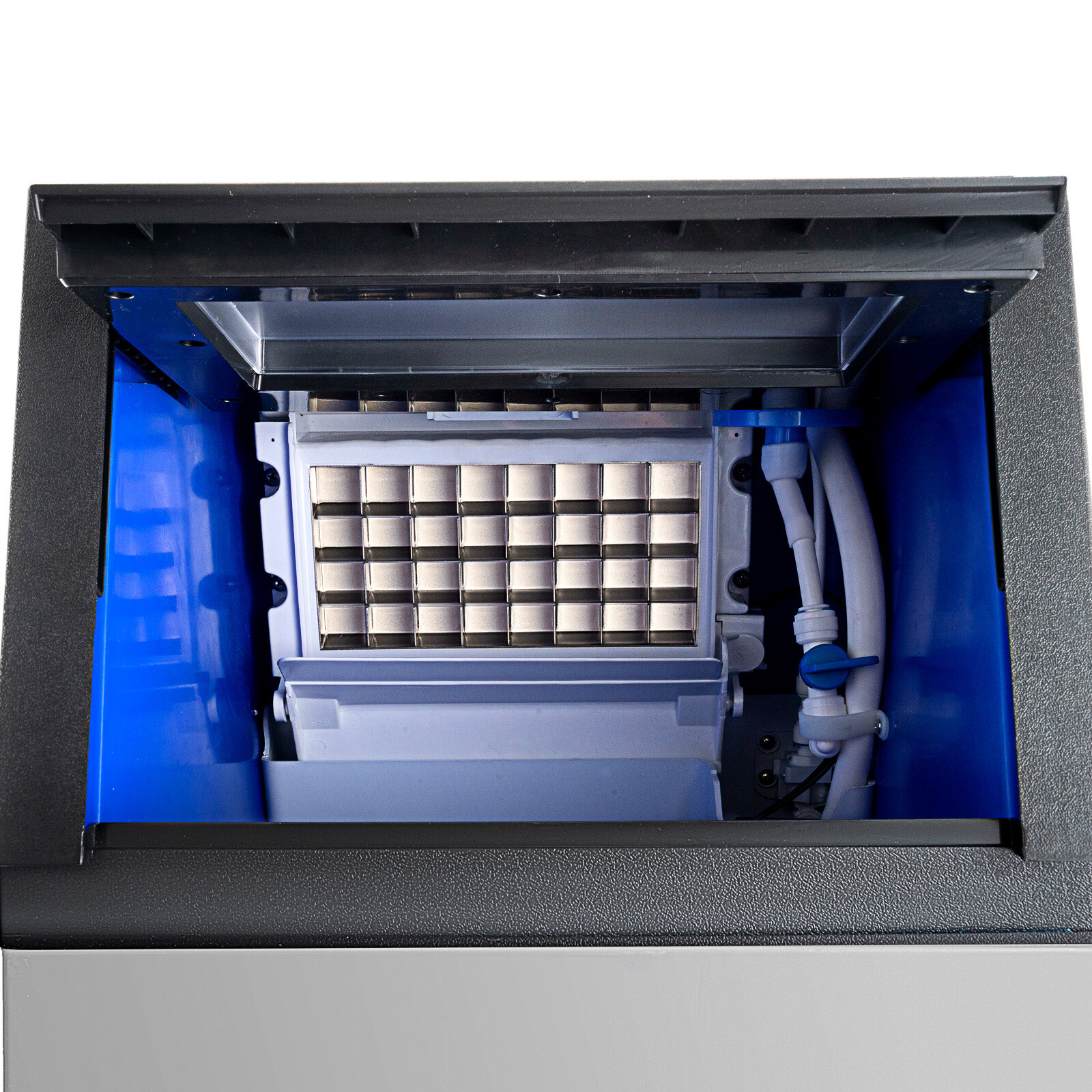 110lbs Commercial Ice Maker Stainless Bar Restaurant Undercounter Cube Machine