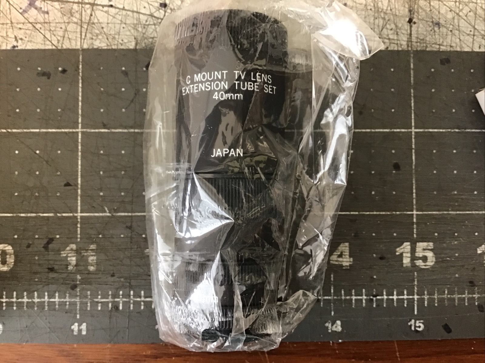 VM100 C MOUNT TV LENS EXTENSION TUBE SET 40mm New(LC01S)