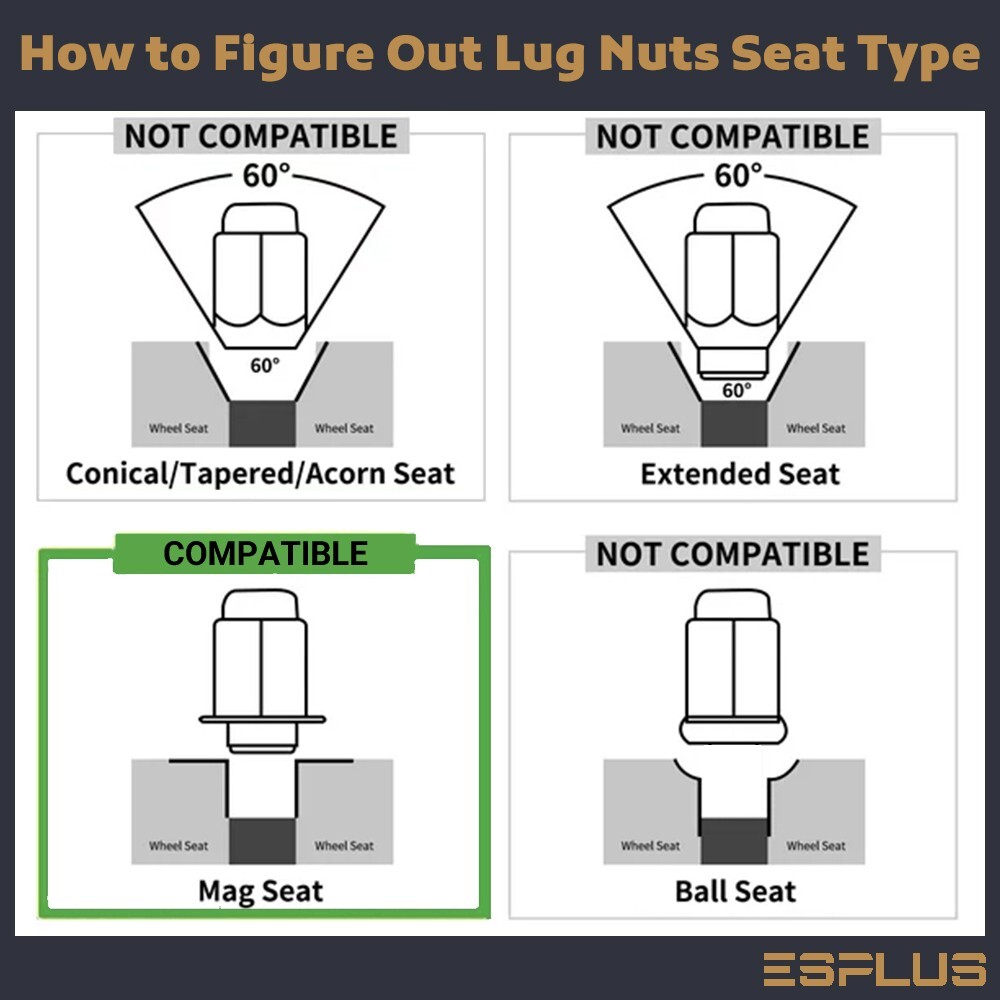 20PC OEM FACTORY MAG LUG NUT FITS TOYOTA LEXUS SCION MAG SEAT WHEEL 12X1.5