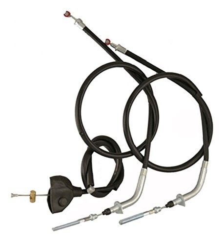 Brake Cables for Yamaha Timberwolf 250 YFB250 1993 - 1998 Upper & Lower Front